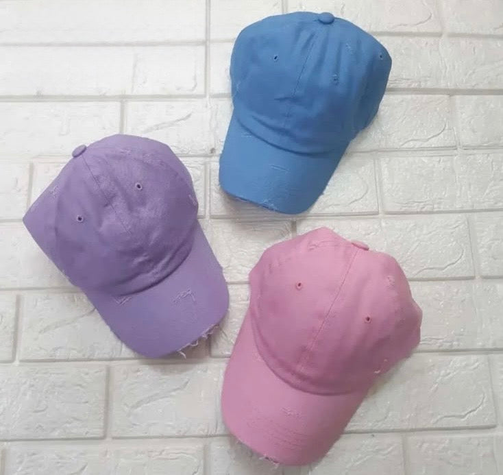 Gorra Vintage Distressed - Gorra Desgastada Unisex