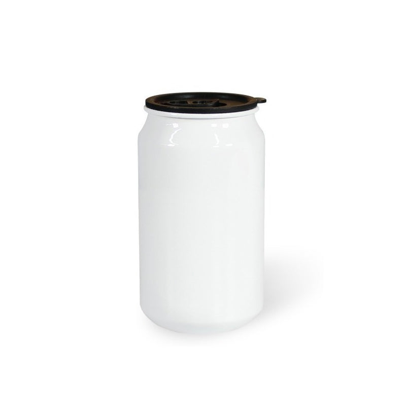 Lata de soda blanca