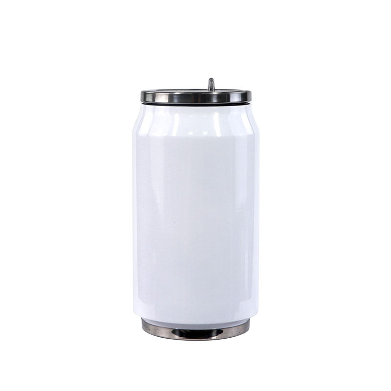Lata de soda blanca