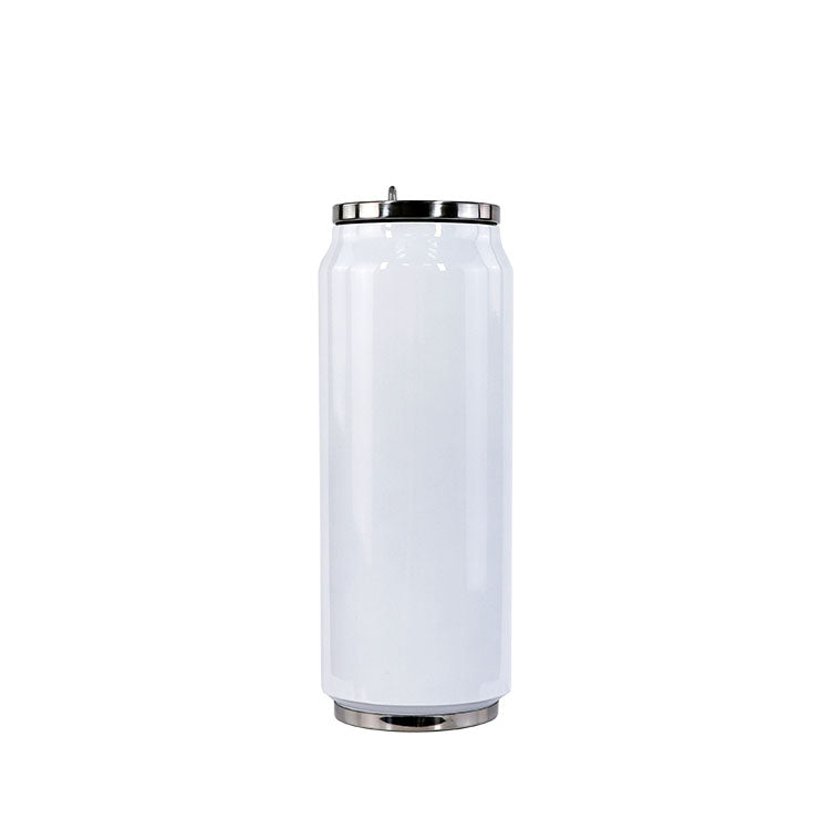 Lata de soda blanca