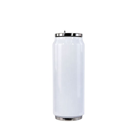 Lata de soda blanca