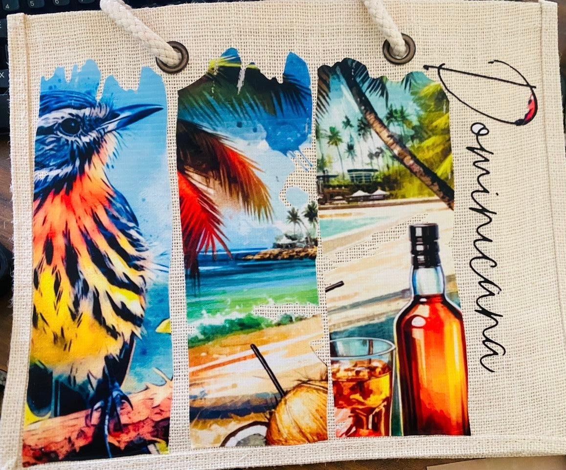 Combo Glam Dominicana ✨ | Sombrero Mirabal + Tote Bag + Cartuchera + Skinny Tumbler - Edición Completa