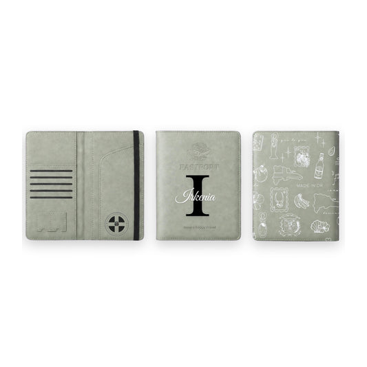 Porta Pasaporte Personalizado | Edición Dominicana - Con Nombre e Inicial