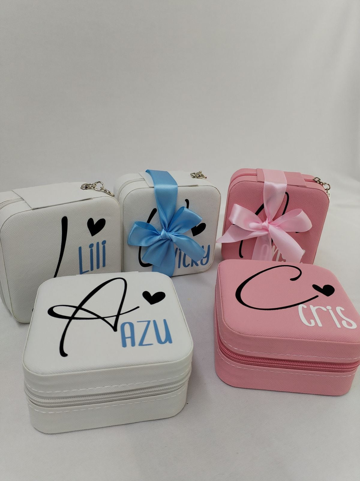 Mini Joyero Viajero Compacto - Estuche Organizador de Joyas